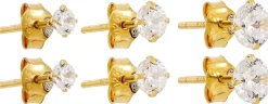 Set di orecchini a perno - Gleaming Stars