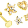 Set di piercing - Shiny Garden