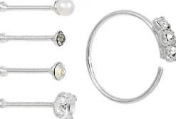 Set di piercing - Silver Gleam