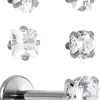 Set di piercing - Silver Glam