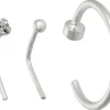Set di piercing - Simple Silver