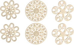 Set orecchini a perno - Flower Heart