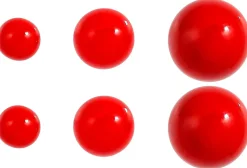 Set orecchini a perno - Red Bullets