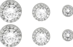 Set orecchini a perno - Round Shine
