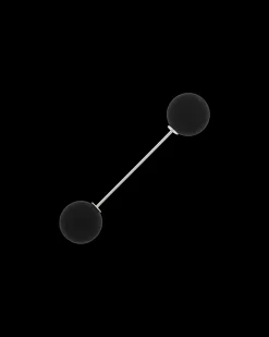 Spilla - Black Ball