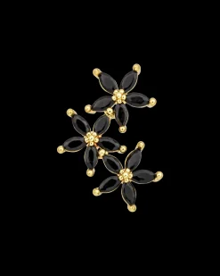 Spilla - Black Lilies