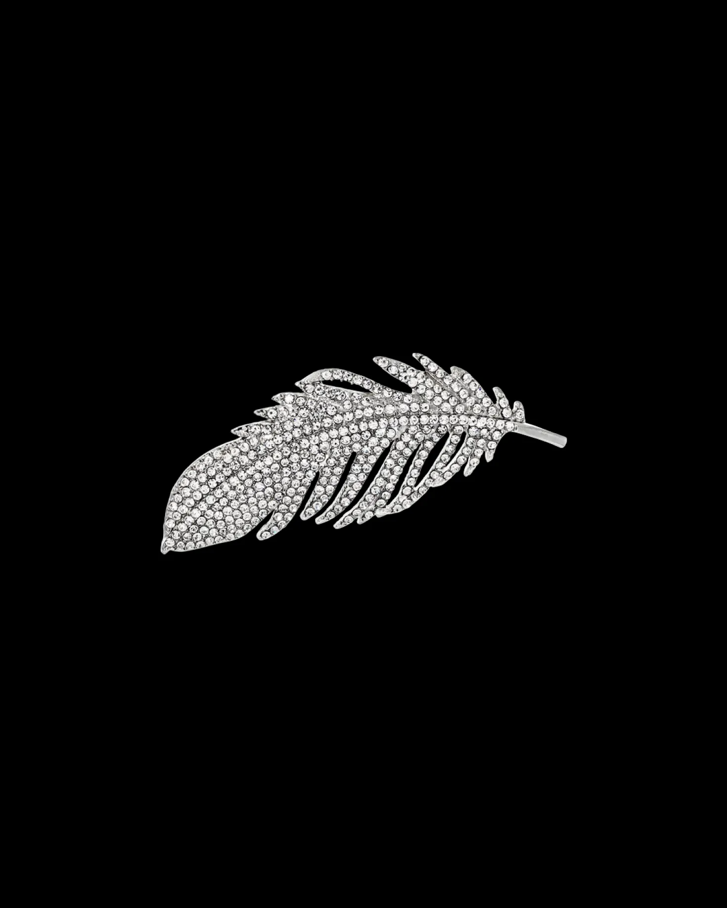 Spilla - Silver Feather