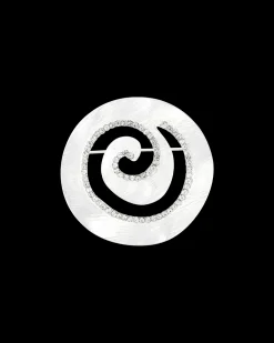 Spilla - Silver Whirl