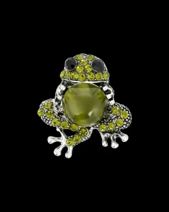 Spilla - Sparkling Frog