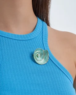 Spilla - Turquoise Shell